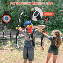 Kids Light-Up Archery Toy Set with Two Bows – Blue and Green