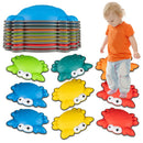 9-Piece Crab Kids Balance Stepping Stones – Colourful