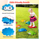 9-Piece Crab Kids Balance Stepping Stones – Colourful