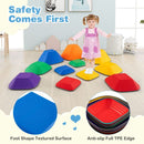 11-Piece Varied-Height Kids Balance Stepping Stones – Multicolour