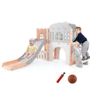9-in-1 L-Shaped Toddler Slide and Climber Playset – UY10152FH