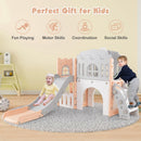 9-in-1 L-Shaped Toddler Slide and Climber Playset – UY10152FH