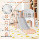 9-in-1 L-Shaped Toddler Slide and Climber Playset – UY10152FH