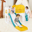 9-in-1 L-Shaped Toddler Slide and Climber Playset – UY10152YW