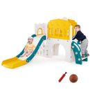 9-in-1 L-Shaped Toddler Slide and Climber Playset – UY10152YW