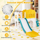 9-in-1 L-Shaped Toddler Slide and Climber Playset – UY10152YW