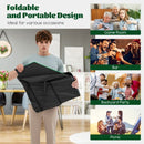 120 cm Folding Poker Tabletop with Carry Bag – Green