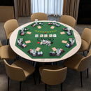 120cm Folding Poker Tabletop with Carry Bag – UY10155GN