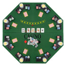 120cm Folding Poker Tabletop with Carry Bag – UY10155GN