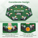 120cm Folding Poker Tabletop with Carry Bag – UY10155GN