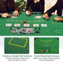 120cm Folding Poker Tabletop with Carry Bag – UY10155GN