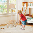 3-in-1 Kids Basketball, Football and Golf Set – Coffee