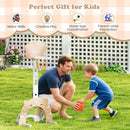 3-in-1 Kids Basketball, Football and Golf Set – Coffee
