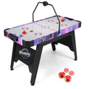 145 cm Air Hockey Table with LED Scoreboard – White