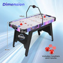 145 cm Air Hockey Table with LED Scoreboard – White
