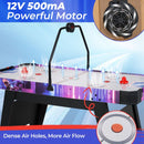 145 cm Air Hockey Table with LED Scoreboard – White