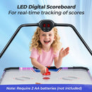 145 cm Air Hockey Table with LED Scoreboard – White