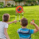 3-in-1 Bristle Target Game with Toy Axes and Darts – UY10215