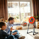 3-in-1 Bristle Target Game with Toy Axes and Darts – UY10215