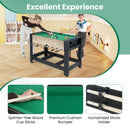 122 cm Swivel Foosball and Pool Table – Black
