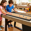 114 cm Tabletop Shuffleboard and Curling Set – Multicolour