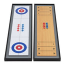 114 cm Tabletop Shuffleboard and Curling Set – Multicolour