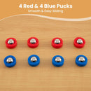 114 cm Tabletop Shuffleboard and Curling Set – Multicolour