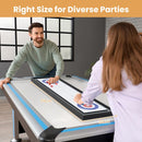 114 cm Tabletop Shuffleboard and Curling Set – Multicolour