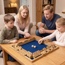 60 cm Wooden Shut the Box Game – Natural