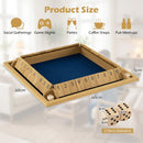 60 cm Wooden Shut the Box Game – Natural