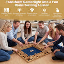 60 cm Wooden Shut the Box Game – Natural