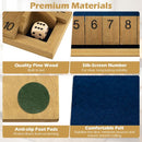 60 cm Wooden Shut the Box Game – Natural