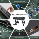 Folding Foosball Table with 22 Players – Black