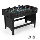 Foosball Table with 22 Players and Adjustable Feet – Black