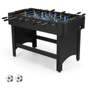 Foosball Table with 22 Players and Adjustable Feet – Black