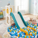 Toddler Slide Playset with Telescope and Music Box – Yellow