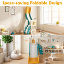 Toddler Slide Playset with Telescope and Music Box – Yellow