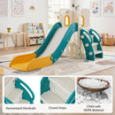 Toddler Slide Playset with Telescope and Music Box – Yellow
