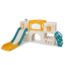 Toddler Slide Playset with Music Box and Drawing Board – Orange