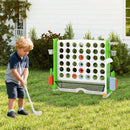 4-in-1 Jumbo Garden Game with Carry Bag – Green