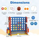 4-in-1 Jumbo Garden Game with Carry Bag – Navy