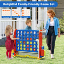 4-in-1 Jumbo Garden Game with Carry Bag – Navy