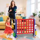 4-in-1 Jumbo Garden Game with Carry Bag – Red
