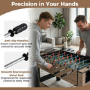 124cm Swivel Foosball and Billiards Game Table – UY10272BN