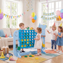 4-in-1 Jumbo Garden Game with Cup Holders – Blue