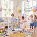 4-in-1 Jumbo Garden Game with Cup Holders – Grey
