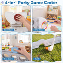4-in-1 Jumbo Garden Game with Cup Holders – Grey
