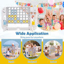 4-in-1 Jumbo Garden Game with Cup Holders – Grey
