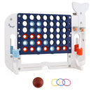 4-in-1 Jumbo Garden Game with Cup Holders – Navy