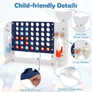 4-in-1 Jumbo Garden Game with Cup Holders – Navy